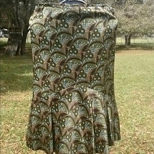 ANN TAYLOR 100% SILK SKIRT